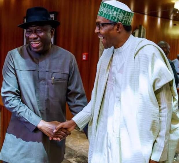 Former President Jonathan Pays Surprise Visit To Aso Rock – GIO TV